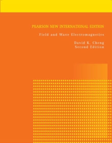 Book cover of 'Field and Wave Electromagnetics' by David L. Cheng with an orange background and text.