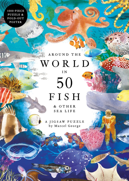 JIgsaw featuring multiple pictures of fish