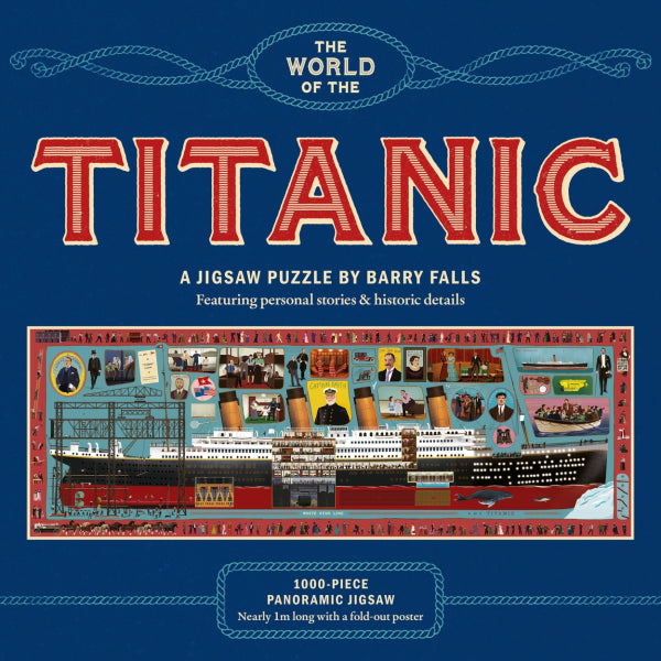 Jigsaw - featuring stylised image of the Titanic
