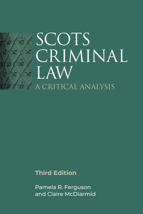 Scots criminal Law on a green background
