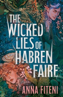 Book Jacket Wicked lies of Habren Faire by Fiteni featuring images of fairies and butterflies on cover