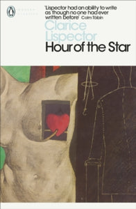 Book cover of 'Hour of the Star' by Camus with abstract design and text.