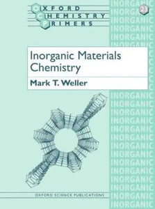 Book Cover Inorganic Mterilas science by Weller mint green background Primer Series