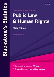 Public law statute book with a blue and pink cover