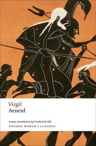 Book Cover Aeneid by Virgil cover features greek artwork