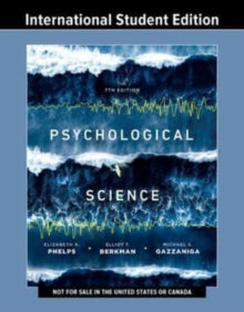 Book cover of 'Psychological Science' with a blue and green abstract design