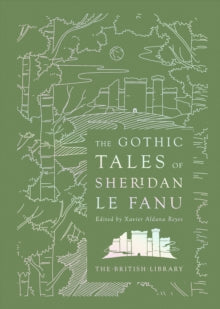Book Jacket green background with gothic house featured