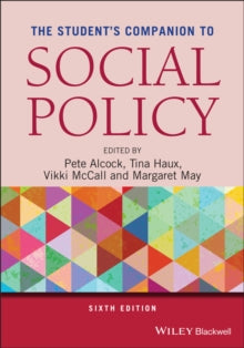 Book cover of 'The Student's Companion to Social Policy' with colorful geometric design