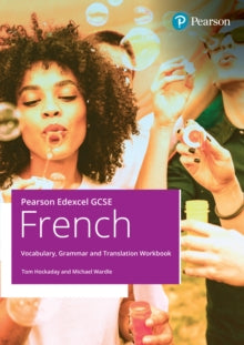 Pearson Edexcel French Vocabulary, features people blowing bubbles