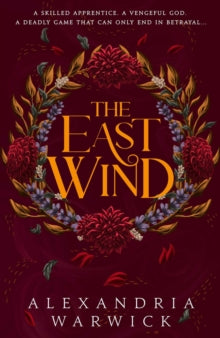 Book cover of 'The East Wind' with intricate design and text.