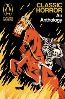 Book Jacket.  Classic Horror an Anthology by various authors.  Cover features a rearing headless horseman.