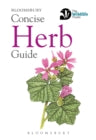 Book Jacket Bloomsbury Concise Herb Guide features some wild herbs against a white background.