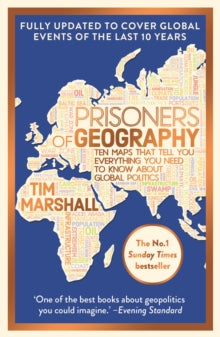 Prisoners of Geography features a map with the title across it.