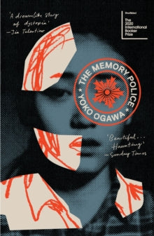 Book cover of 'The Memory Police' by Yoko Ogawa with abstract design elements.