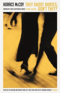 Book Cover for 'They Shoot Horses, Don't They?' with a stylized image of legs and feet.