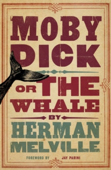 Book Jacket, Moby Dick Alma edition. features the tail of a whale with the title and author on a cream cover.