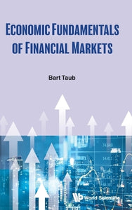Book Cover Economic Fundamentals of Financial markets by BartTaub city scence on lavendar background