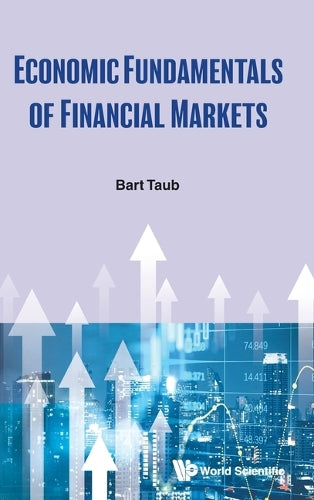 Book Cover Economic Fundamentals of Financial markets by BartTaub city scence on lavendar background