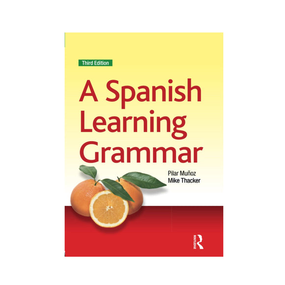 A Spanish Learning Grammar book cover