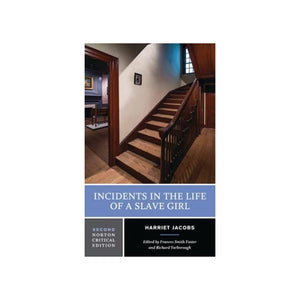 Book cover of 'Incidents in the Life of a Slave Girl' with a staircase image.