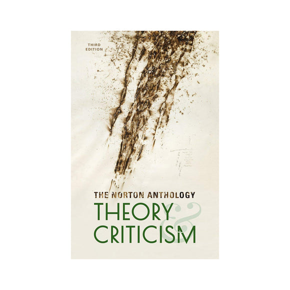 The Norton Anthology of Theory and Criticism book front cover 