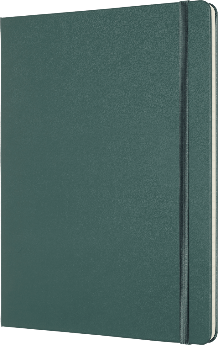 Moleskine PRO Notebook Forest Green Hard Cover XL