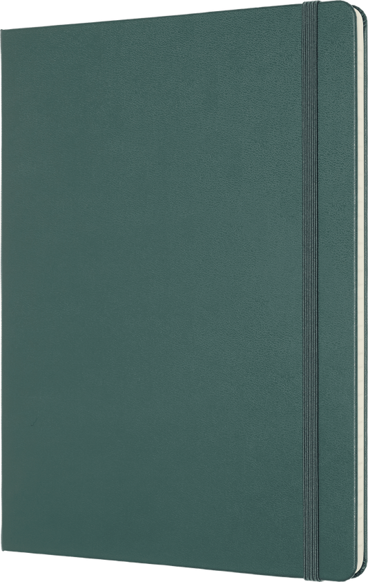Moleskine PRO Notebook Forest Green Hard Cover XL