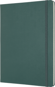 Moleskine PRO Notebook Forest Green Hard Cover XL