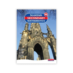 Scottish Secondary Mathematics book cover with a cathedral image