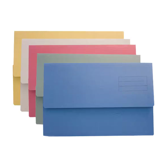 Set of colorful envelopes on a white background