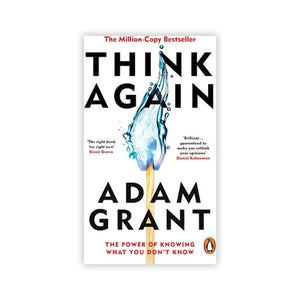 Think Again - By Adam Grant book cover