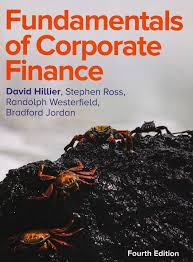Book cover of 'Fundamentals of Corporate Finance' with crabs on a rock.