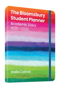 Bloomsbury Student Planner Academic Diary 2025-2026 with colorful cover