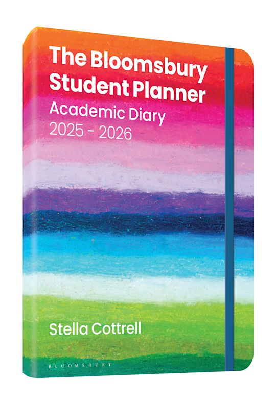Bloomsbury Student Planner Academic Diary 2025-2026 with colorful cover