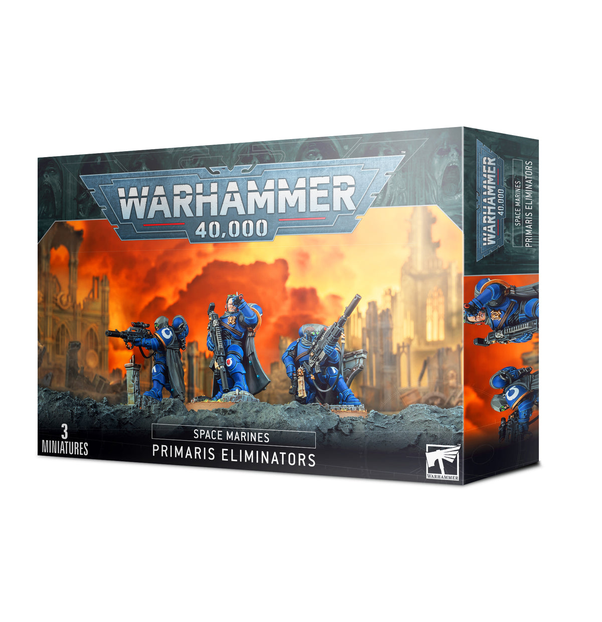 bOX OF PRIMARIS eLIMINATORS ON A WHITE BACKGROUND
