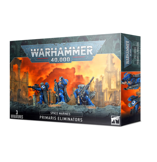 bOX OF PRIMARIS eLIMINATORS ON A WHITE BACKGROUND