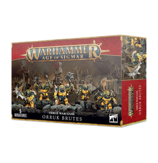 Orruck Brutes models in red box on white background