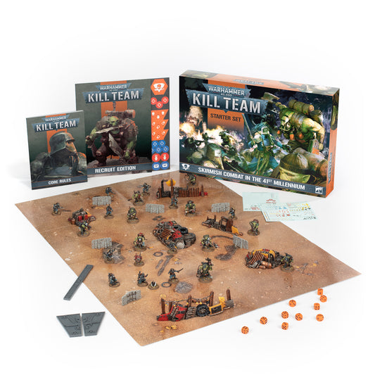 Kill team Game and box on a white background