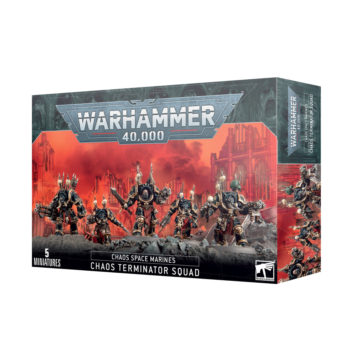 Chaos Terminators boxed on a white background