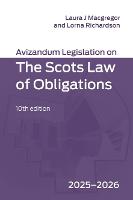 Avizandum Legislation On The Scots Law Of Obligations